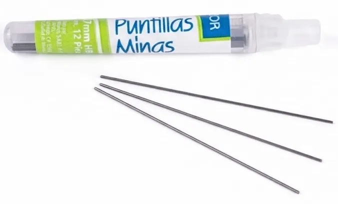 MINAS 0.7 HB X 12 MINAS AZOR